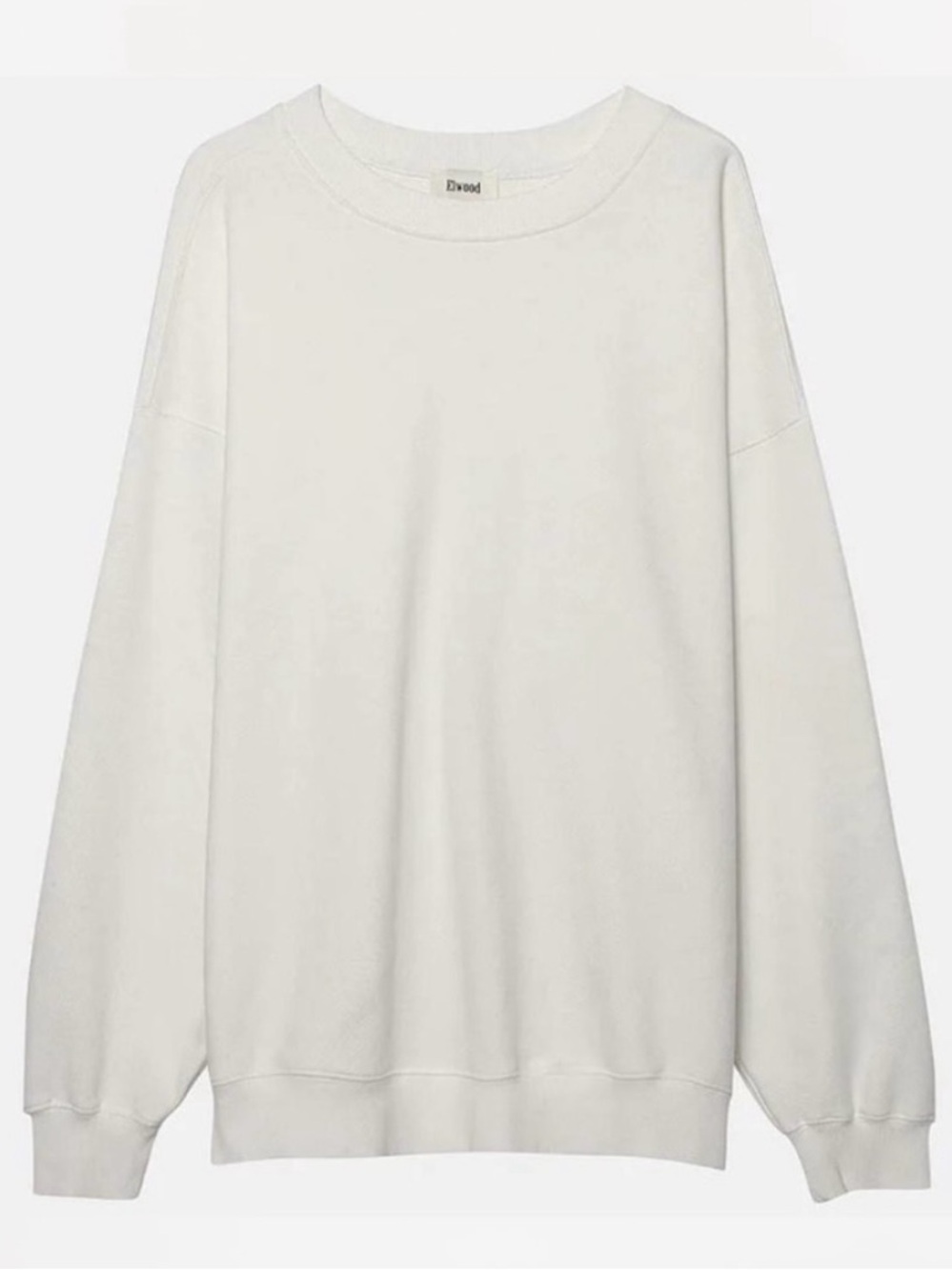 Elwood oversized Core Crewneck
Vintage White size L NWT
Unisex